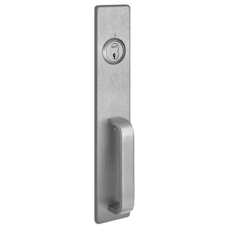 Precision Exit Trim, A Pull, Night Latch, US32D, Less Cylinder 1703A 630